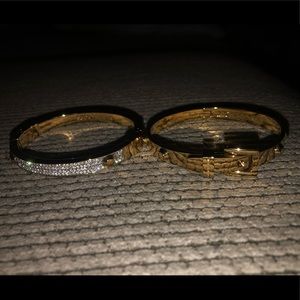 REAL Michael Kors Gold Tone Bangle Set